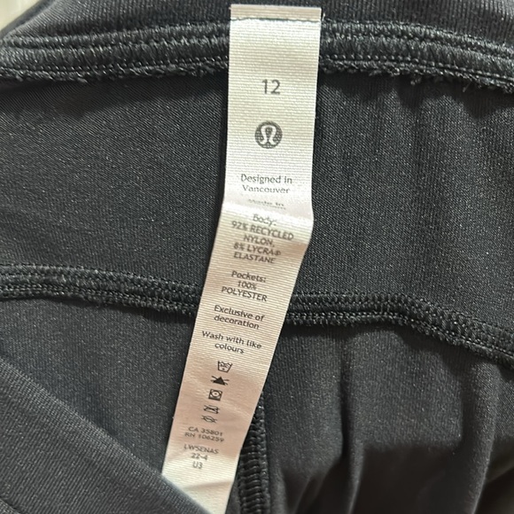 🆕 Lululemon Ready to Rulu Straight Leg Black Pants Sz 12 - Picture 7 of 13